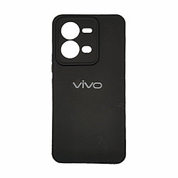 Чехол на Vivo V25 Fashion Case гель Чёрный