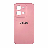 Чехол на Vivo V25 Fashion Case гель Розовый