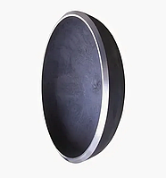 Заглушка стальная эллиптическая D= 89 мм, s= 3.5 мм, покрытие: цинк