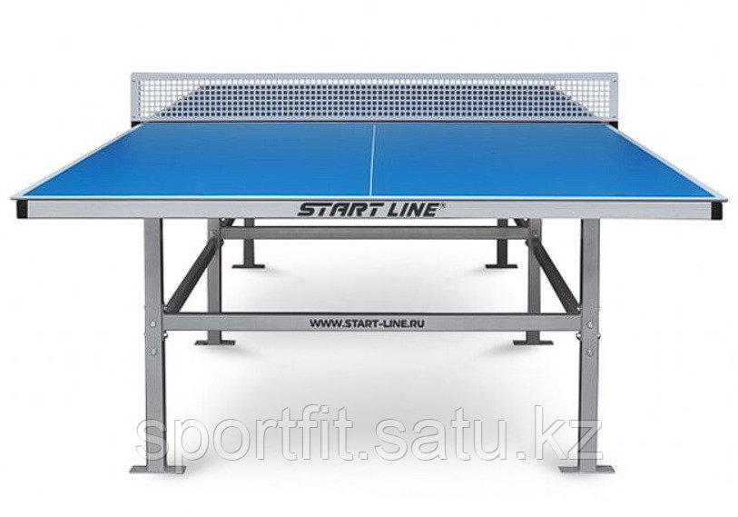 Теннисный стол Start line CITY с сеткой Outdoor 6 Blue - фото 2 - id-p107220541