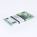 Пачка купюр 100 евро, фото 3