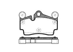 Тормозные колодки ROADHOUSE 996.00