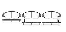 Тормозные колодки YOTO G-452(MD 5077M)(REMSA 406.00)