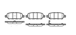 Тормозные колодки ICER 181509 (REMSA 876.01)