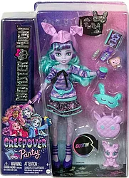 Monster High Кукла Твайла Пижамная вечеринка с питомцем