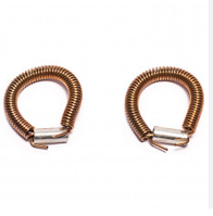 Запчасти для электроинструмента Токосъемная пружина с сопротивлением на статор болгарки Makita 180/230 (пара)