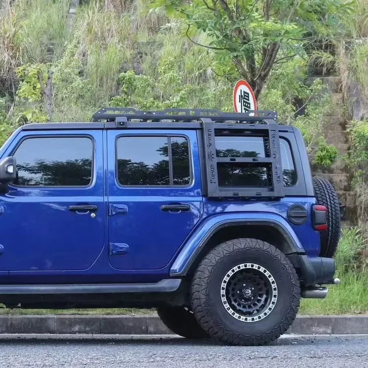 Багажник экспедиционный для Jeep Wrangler JL 2017-2023 - фото 4 - id-p107232403