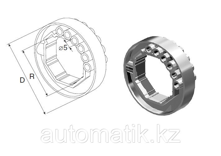 Кольцо ригельное RD40 - фото 1 - id-p107235796