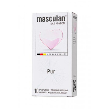 Презерватив Masculan  PUR № 10 (ПУР утонченные прозрачные)