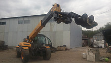 Установка на телескопический погрузчик DIECI SAMSON 70.10 буровой установки DIGGA PD-8