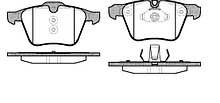 Тормозные колодки REMSA 1217 00-AF