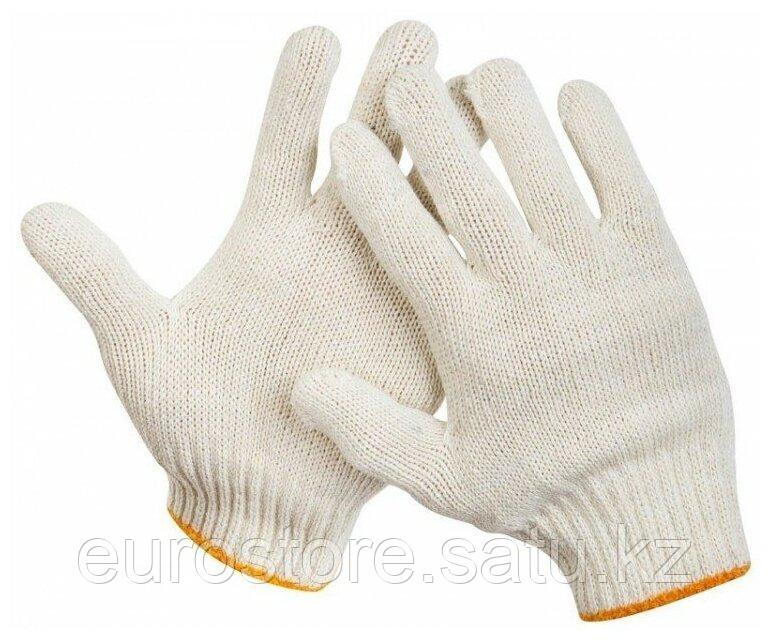 Белые рабочие перчатки - фото 1 - id-p107239488