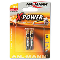 Батарейка АААА ANSMANN -XPower-1.5V 2шт. в упаковке
