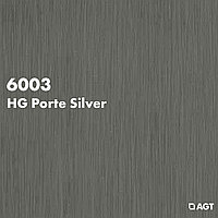 Мебельный фасад из МДФ 18мм Порте серебро