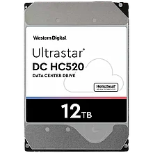 Western Digital 0F30146 Жесткий диск HDD 12Tb ULTRASTAR DC HС5200 256MB 7200RPM SATA3 3,5" HUH721212ALE604