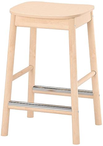 Табурет РЁННИНГЕ береза 63 см ИКЕА, IKEA, фото 2