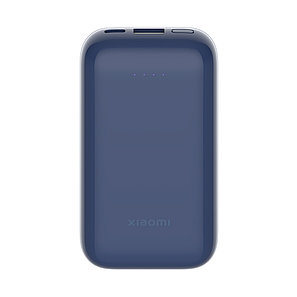 Портативный внешний аккумулятор Xiaomi 33W Power Bank 10000mAh Pocket Edition Pro Синий 2-003105 PB1030ZM, фото 2