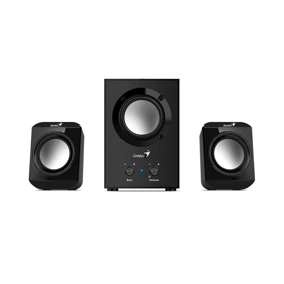 Акустическая система Genius SW-2.1 300 2-005090 SW-2.1 300 Black - фото 1 - id-p106678287