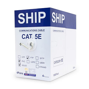 Кабель сетевой SHIP D145-P Cat.5e FTP 30В PVC 2-002030, фото 2