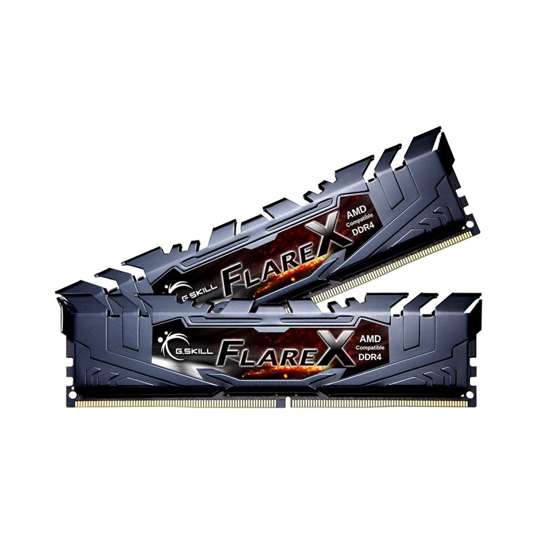 Комплект модулей памяти G.SKILL FlareX F4-3200C16D-32GFX DDR4 32GB (Kit 2x16GB) 3200MHz 2-004614 - фото 1 - id-p106676214