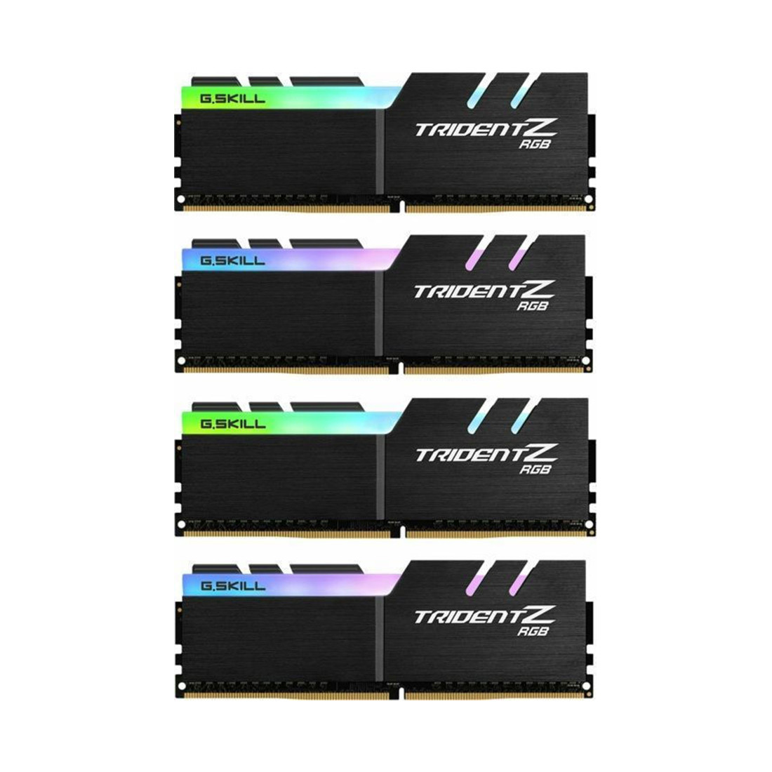 Комплект модулей памяти G.SKILL TridentZ RGB F4-3600C18Q-128GTZR DDR4 128GB (Kit 4x32GB) 3600MHz 2-005867-TOP - фото 3 - id-p106678826