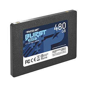 Твердотельный накопитель SSD Patriot Burst Elite 480GB SATA 2-001164 PBE480GS25SSDR, фото 2