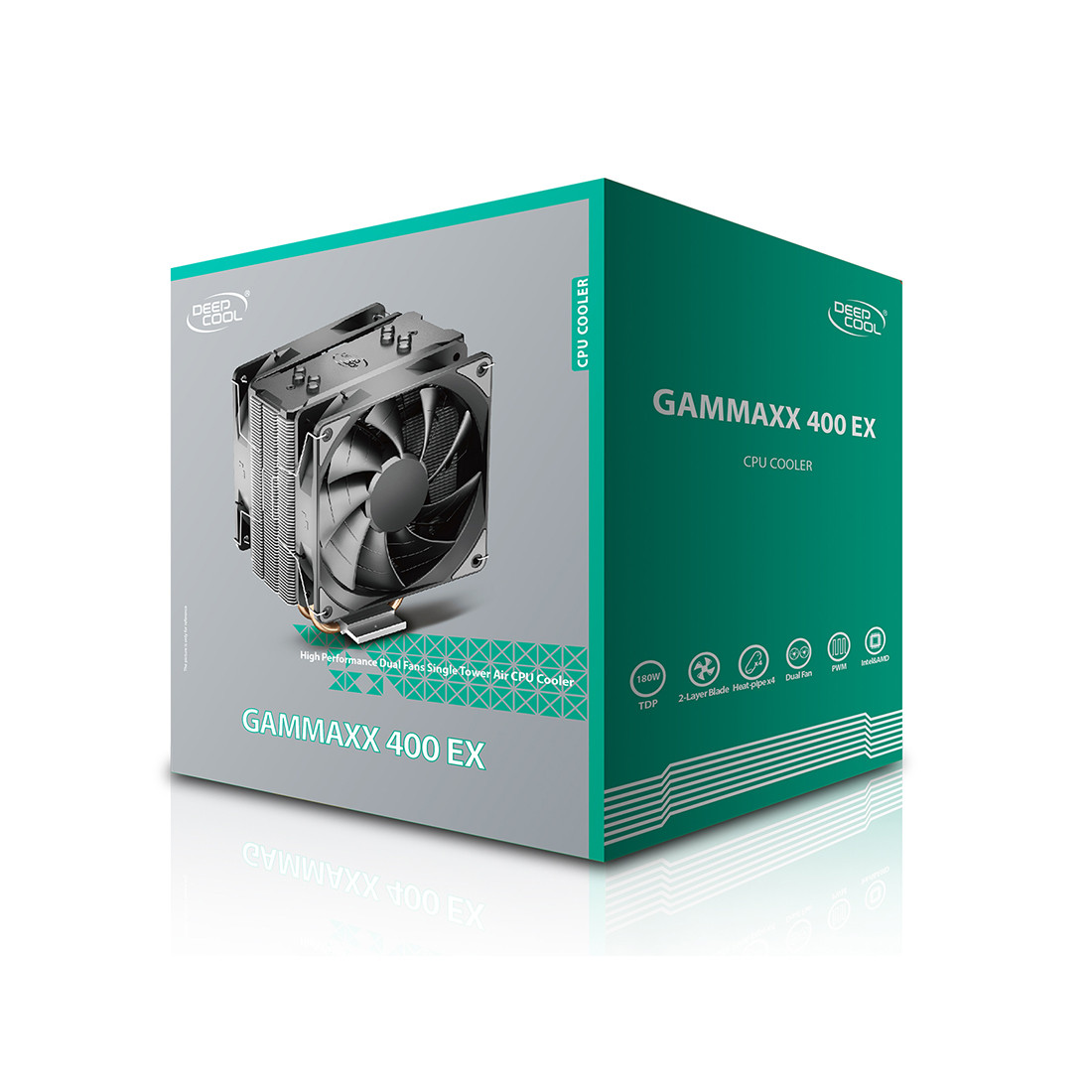 Кулер для процессора Deepcool GAMMAXX 400EX 2-004044 DP-MCH4-GMX400EX - фото 3 - id-p107240439