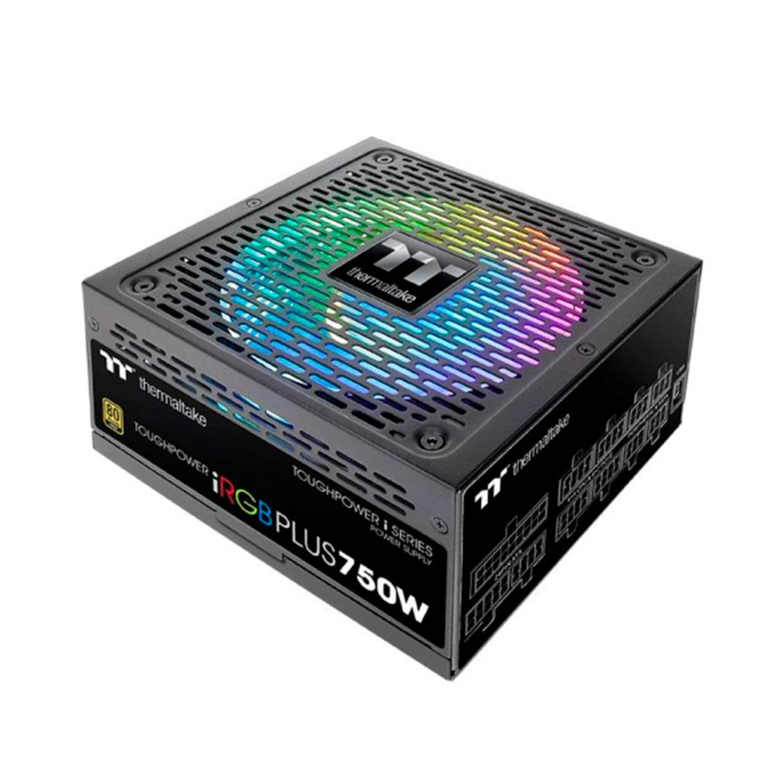 Блок питания Thermaltake Toughpower iRGB PLUS 750W Gold 2-009544-TOP PS-TPI-0750F3FDGE-1