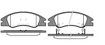Тормозные колодки REMSA 1134 02-AF