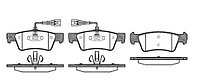 Тормозные колодки REMSA 1187 02-AF