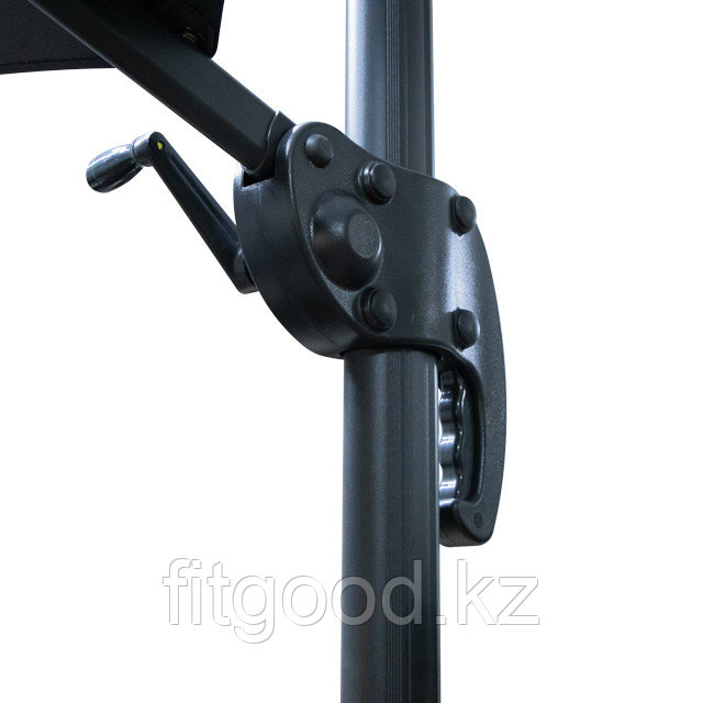 Зонт с подсветкой без утяжелителя Серый/черный (хамелеон) FitGood - фото 8 - id-p107242907
