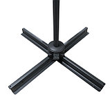 Зонт с подсветкой с утяжелителями  Серый/черный (хамелеон)  FitGood, фото 10