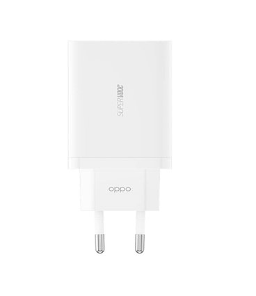 Сетевой адаптер Oppo GaN Power Super Charge 65W USB-C + кабель USB-C 1m.
