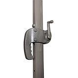 Зонт Banana квадратный (3х3м), в комплекте с 4-мя утяжелителями молочный, фото 8