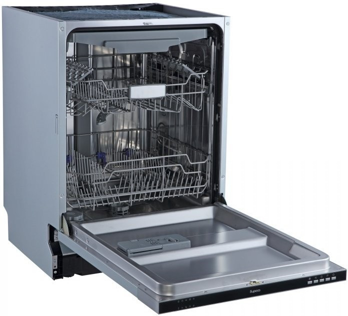 Встраиваемая посудомоечная машина Бирюса DWB-614/6 серебристый - фото 3 - id-p107243373