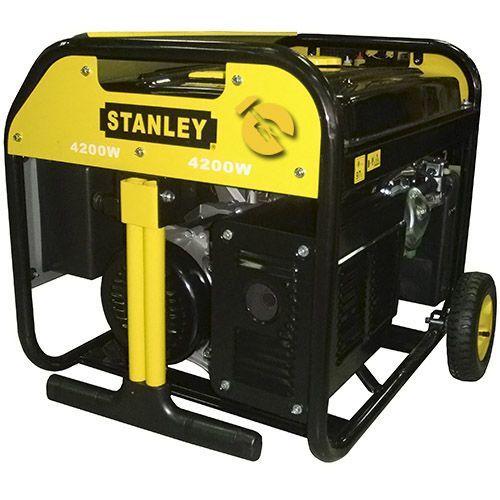 Бензиновый генератор Stanley SG4200 (4.0 кВт, 220 В, ручной старт, бак 25 л) - фото 2 - id-p100707733