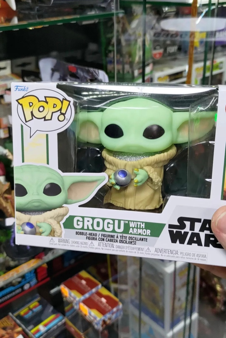 Funko Pop Grogu with Armor - Star Wars - 584