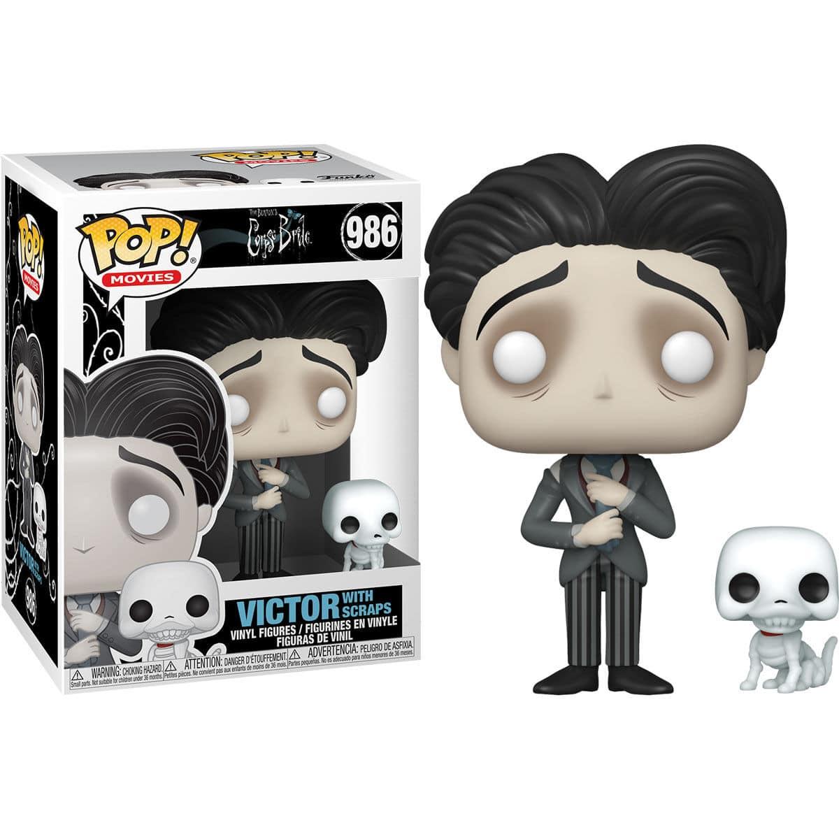 Funko Pop Victor with Scraps - Corpse Bride - 986