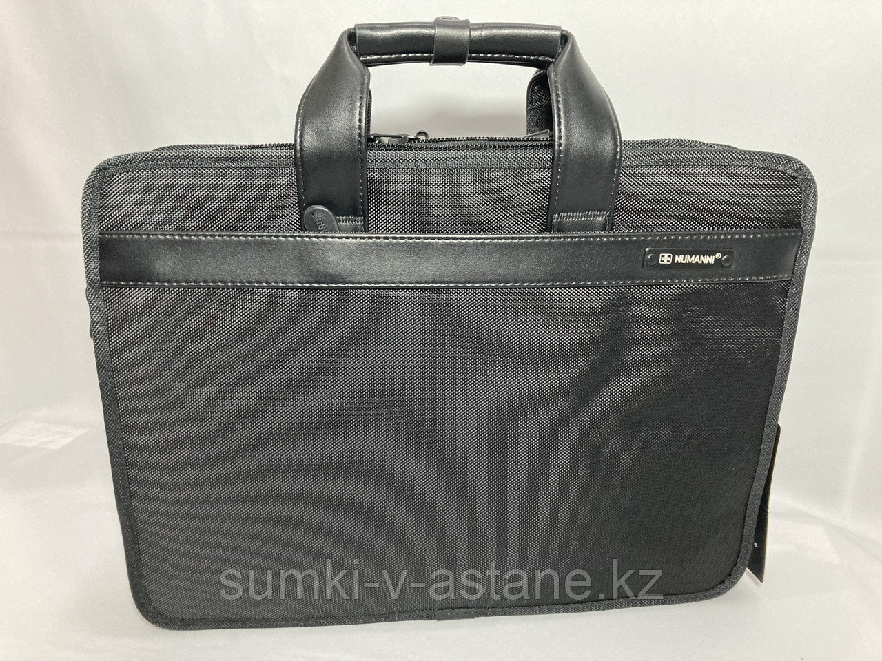 Мужская деловая сумка- портфель из текстиля "NUMANNI" (высота 30 см, ширина 41 см, глубина 11 см) - фото 5 - id-p49866790
