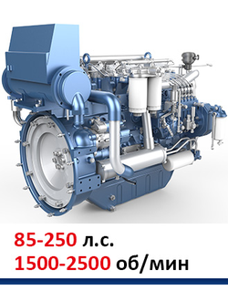 Судовой двигатель DEUTZ 6M540, DEUTZ 9M628 - фото 4 - id-p107243867
