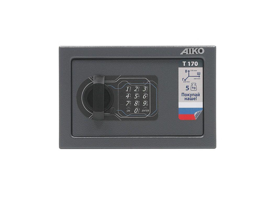 Офисный сейф AIKO T-170 EL (170*260*230 мм) - фото 2 - id-p107244518