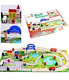 Детская деревянная железная дорога MB-001, фото 3