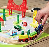 Детская деревянная железная дорога MMM-166, фото 2