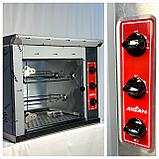 Аппарат для приготовления курицы гриль электрический на 6 кур, фото 4