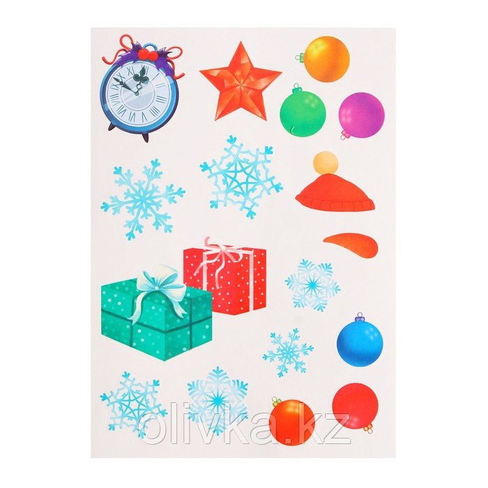 Игровой набор со светящимися наклейками «Загадочный Новый год» - фото 3 - id-p105453478