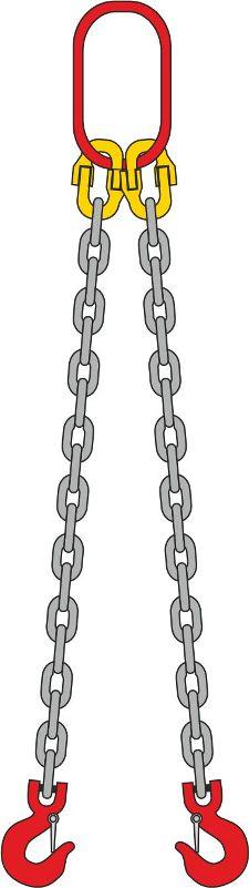 Строп цепной 2,12т-8м