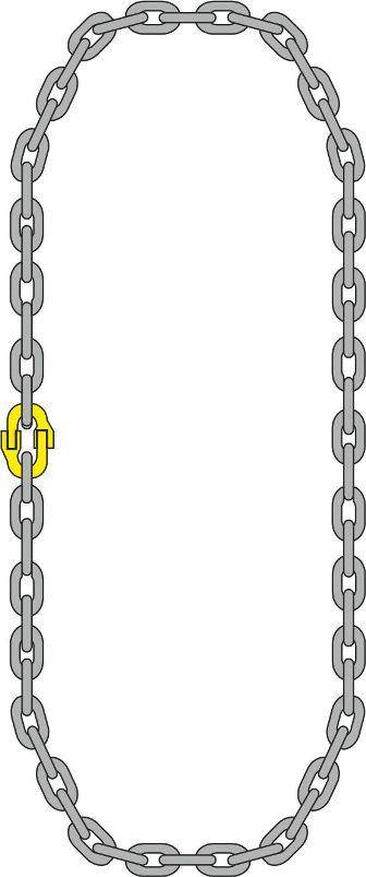 Строп цепной 6,3т-4,5м
