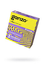 Презервативы тонкие Ganzo Ultra Thin 18 см (уп. 3 шт)