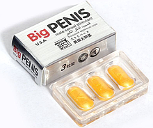 Стимулятор потенции BIG Penis (3 капсулы)