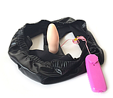 Латексные трусы с вибратором на пульте управления, фото 2